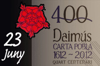 400 Aniversari Carta Pobla de Daiums