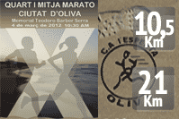 X Quarta i Mitja Marat&oacute; Ciutat d'Oliva