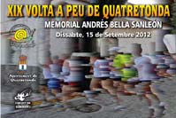 XIX Volta a peu a Quatretonda - Memorial Andres Bella Sanle&oacute;n