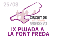 IX Pujada a la Font Freda