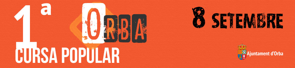 1&ordf; Cursa Popular Orba