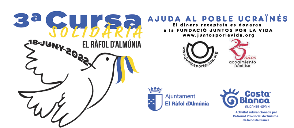 III Cursa Solidària El Ràfol d'Almúnia 2022