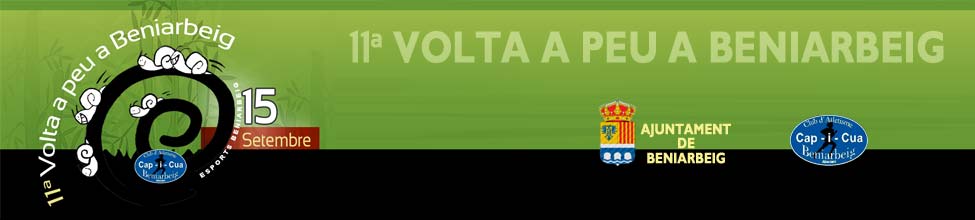 11&ordf; volta a peu a Beniarbeig