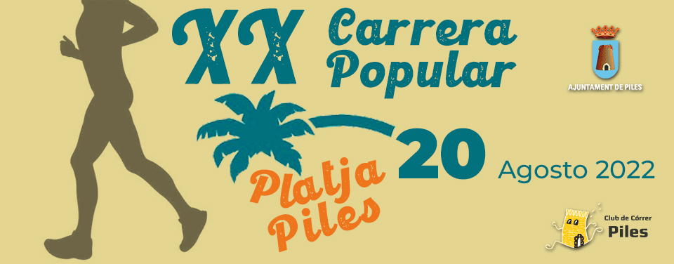 XX Carrera Popular Platja de Piles